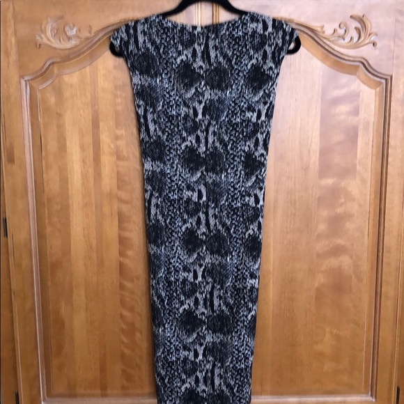 Ann Taylor Snake Print Sheath Dress, Sz 8T - Picture 8 of 8